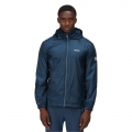 Regatta Regenjacke Lyle IV (wasserdicht, versiegelte Nähte, atmungsaktives Netzfutter) denimblau Herren